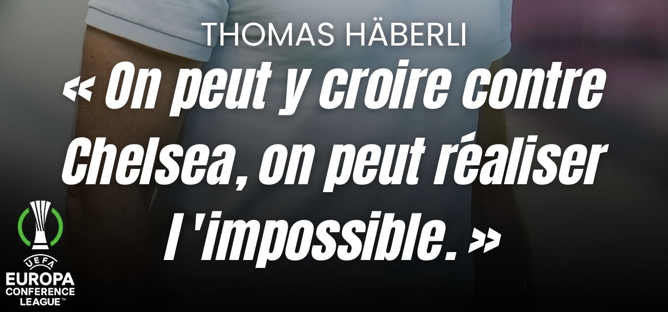 Thomas Häberli avant Chelsea - Servette 🎙️